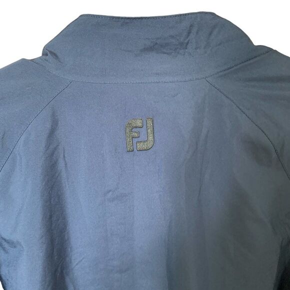 Foot Joys Women S Navy Golf Rain Jacket Windbreaker Tenniscore Golfcore - Picture 7 of 9